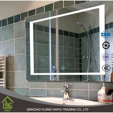 Top Grade New Coming Silver Mirror Modern Home Decor Bath Mirror LED Bathroom Mirror