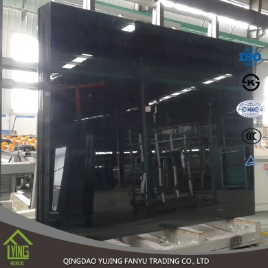 YUJING factory dark grey tinted float glass wholesale