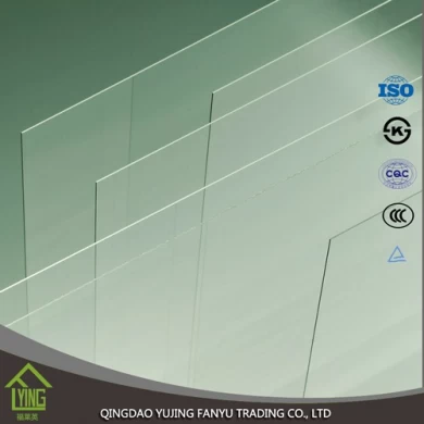 YUJING sheet glass 1mm thick clear in Qingdao china