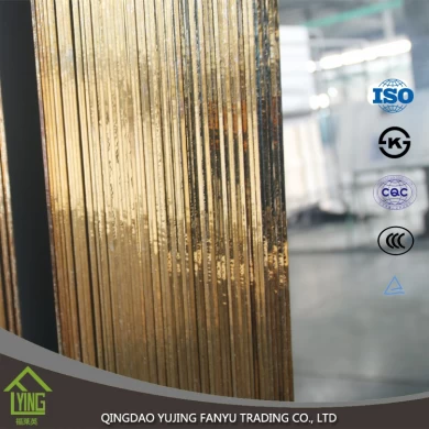meilleur prix CE ISO 9001 certificat feuille aluminium miroir mur