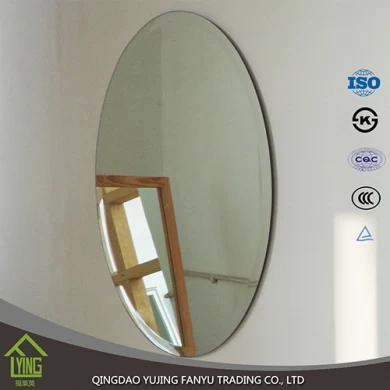 fabricante de espelho de banheiro oval borda chanfrada na China