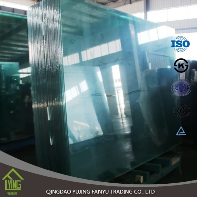 factory customized size tempered glass for building