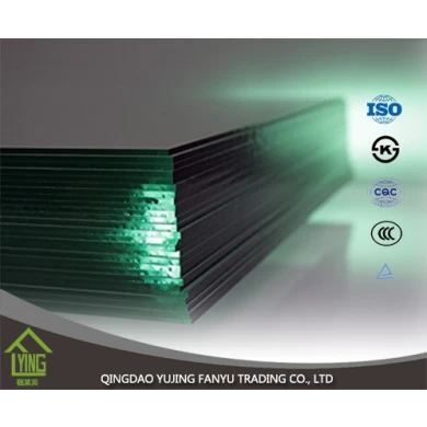 iluminación superior material de cristal templado con forma redonda para uso comercial del edificio