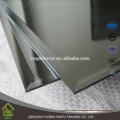 modern design aluminum mirror with polished edge for home decoration