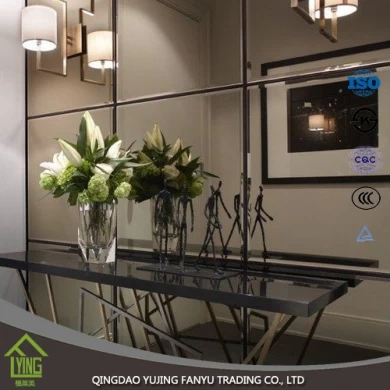 silver mirror and aluminum glass for decoration with CE,CCC,ISO9001 Certification
