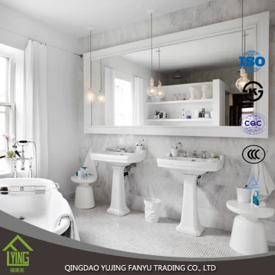 壁/浴室/ホテル/家の装飾のための銀製の円形の方法ミラー