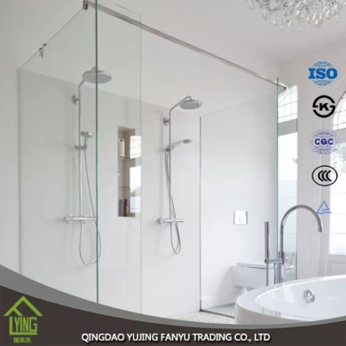 classe superior fábrica preço claro temperado vidro banheiro chuveiro vidro da porta