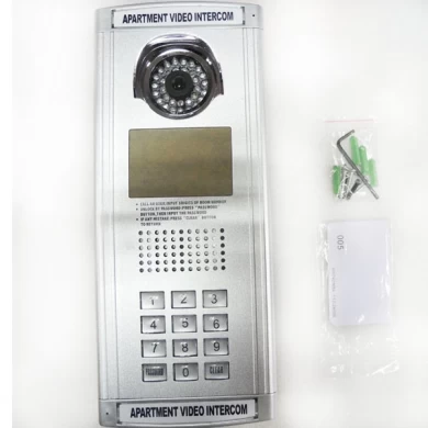 2 Wire Video Door Phone Building Entry System Unlock by ID card and Password　　PY-M8A363