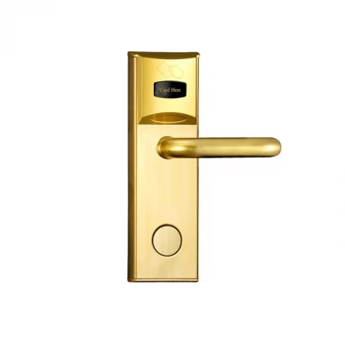 Alta seguridad Hotel lock Proveedor, mejor precio hotel keycard lock fábrica