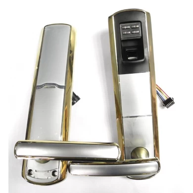 High security biometric fingerprint and password door lock for home/office PY-E7F4