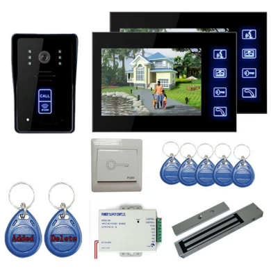 Domotique passerelle RFID Porte Video Phone Système d'inscription PY-V806MJID1101