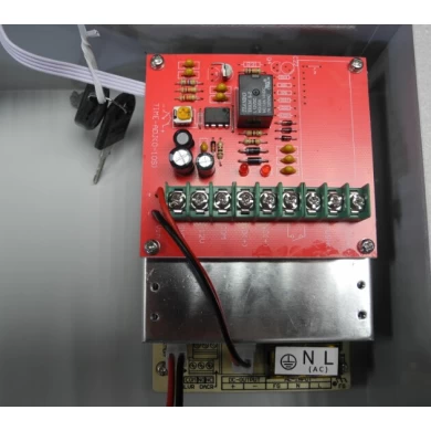 الساخن الصين المنتجات بالجملة 3 LED امدادات الطاقة 12V للمراقبة الدخول مع بطارية احتياطية PY-PS6