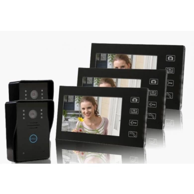 Smart Home Villa Tipo de 7 polegadas de vídeo sem fio porta telefone sistema de intercomunicação PY-V806MJM11
