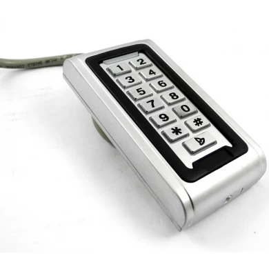 ปุ่มกด PIN โลหะ RFID แบบสแตนด์อโลนการควบคุมการเข้าถึง PY-S600