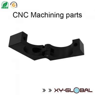 Custom aluminum cnc machining parts with black anodizing surface