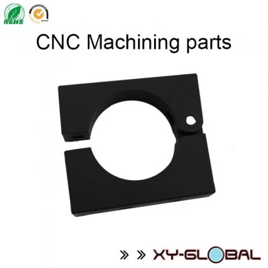 Custom aluminum cnc machining parts with black anodizing surface
