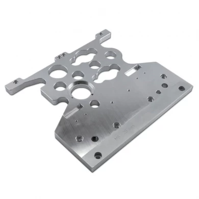 Parte del piatto di alluminio lavorante di CNC dell'OEM cinese, qualità di iso 9001, parti di alluminio