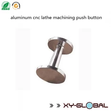 Oem aluminum die casting parts china, Aluminum CNC lathe machining push button