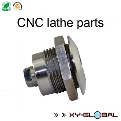 Precise stainless steel CNC lathe bolt with nut