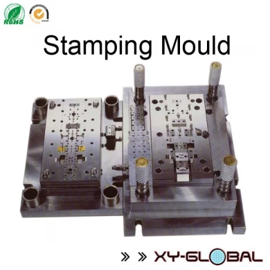 Stamping mould for prong snap button, such as stud, socket, snap