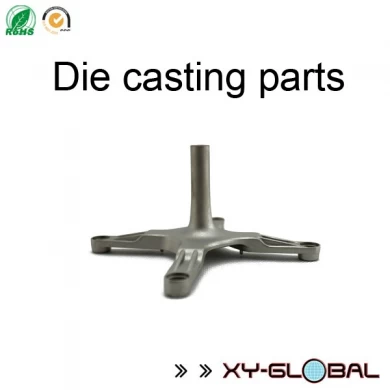 Zinc alloy precise die casted mechanical bracket with fittings
