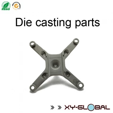Zinc alloy precise die casted mechanical bracket with fittings