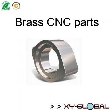 Cnc Präzision bearbeitete Teile Fabrik, Customized CNC Messing Teile mit Zink-Beschichtung
