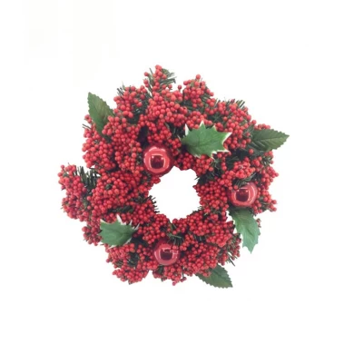 12 inch artificial red berry christmas wreath