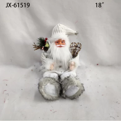 2021 Xmas Decorations high-end Simulation ornaments Doll Santa Claus for Display Window Scene Desktop Decor