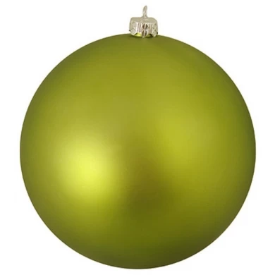 20cm matte finish good quallity hanging plastic christmas ball