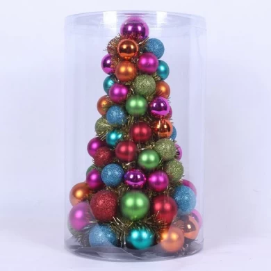 Christmas Tree Ornament Multi Color 30 cm height