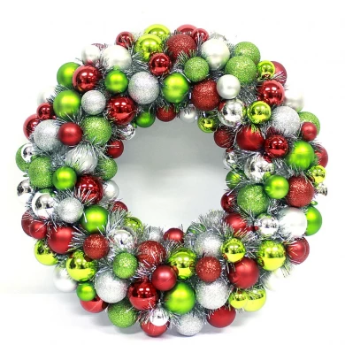 40cm Excellent Quality Christmas Ball Wreath