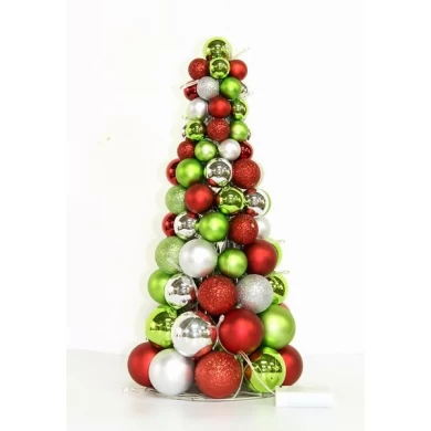 Albero di 45cm decorazione da tavolo colorato Natale ornamento