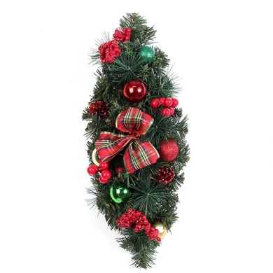 45cm Pine needle wreath for Christmas