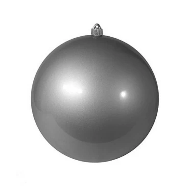 7.87" pearl finish plastic shatterproof christmas hanging ball