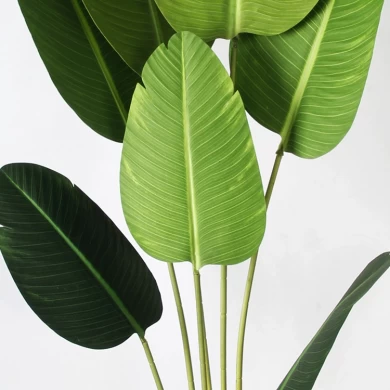 Artificial leaf simulation green palm outdoors artificial banana traveller plants tree