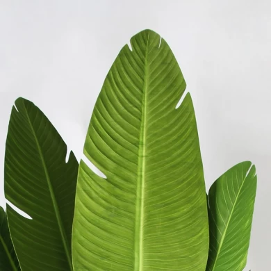 Artificial leaf simulation green palm outdoors artificial banana traveller plants tree