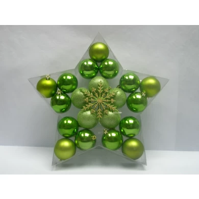 Bola de Natal de plástico atraente de qualidade superior