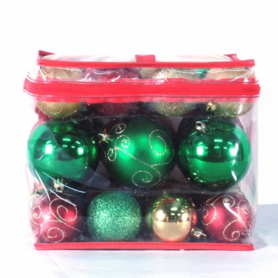 Attractive new typle good selling christmas ball ornament set