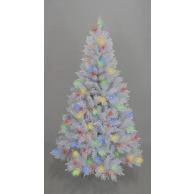 La meilleure qualité artificielle blanc PVC Noël arbre fournisseur arbre de Noël fabricant