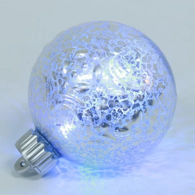 Decorative Christmas Glass Ornament Ball With Lights