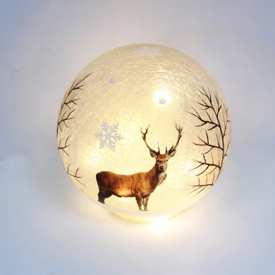 Deluxe High Quality Christmas Lighted Ball Decoration