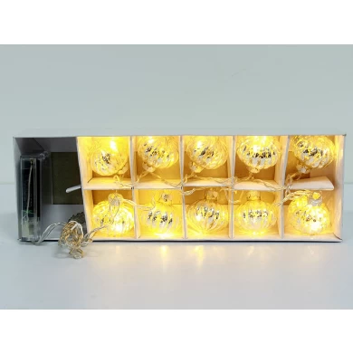 Durable Decorative Lighted Glass Ball Ornaments