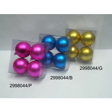 Durable Plastic Christmas Ornament Ball Set