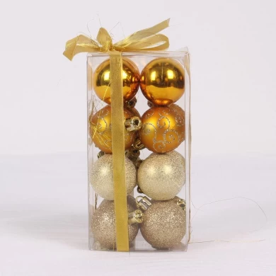 耐久性のあるプラスチック装飾的なクリスマスボールの装飾