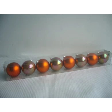 Ornamento plásticos da esfera do Natal da qualidade excelente