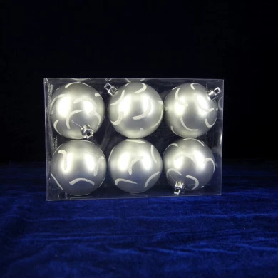Excellent Quality Plastic Xmas Ornament Decorative Ball