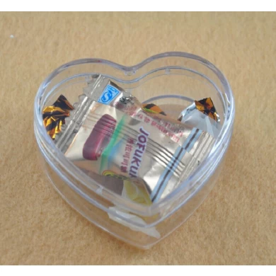 Food-Grade Plastic Heart Shape Openable Ball