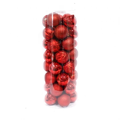 Gorgeous Christmas Plastic Ball Ornament Set