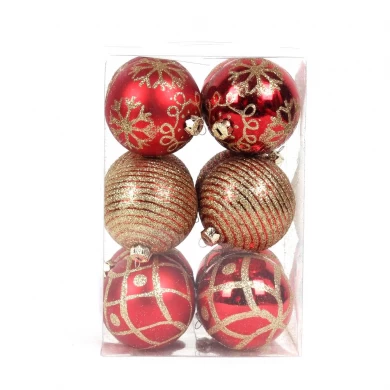 Hot vente Noël peu coûteux suspendus Ball